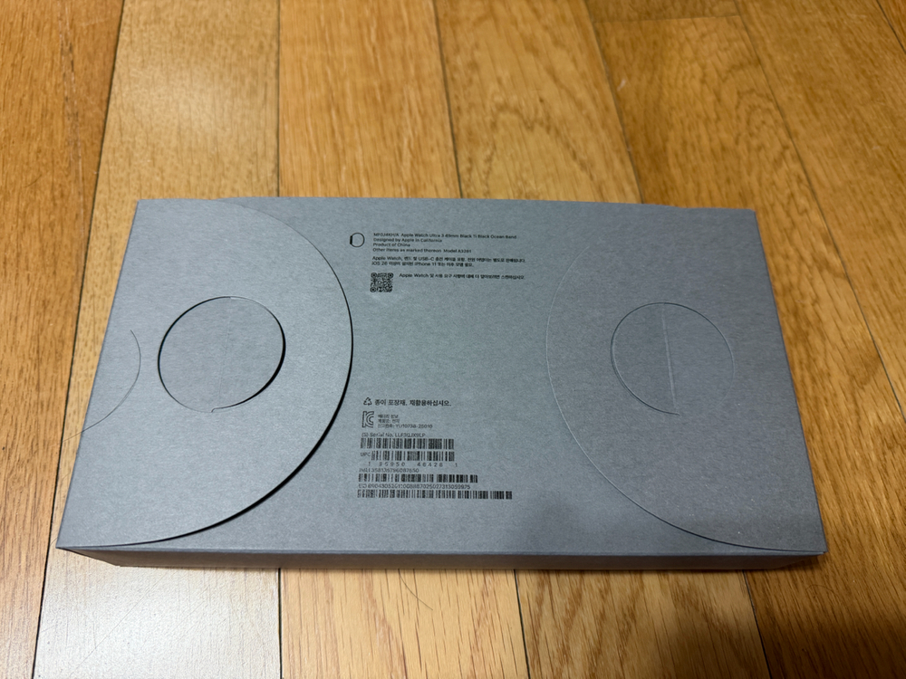 애플워치 울트라3 블랙 오션밴드 미개봉신품 이미지