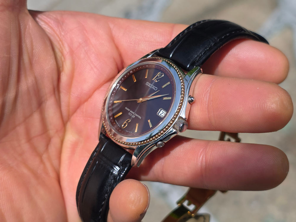 세이코 돌체 SADZ025 초슬림 드레스워치 전파솔라 상태최상~ (정가 120만 원대~) 이미지