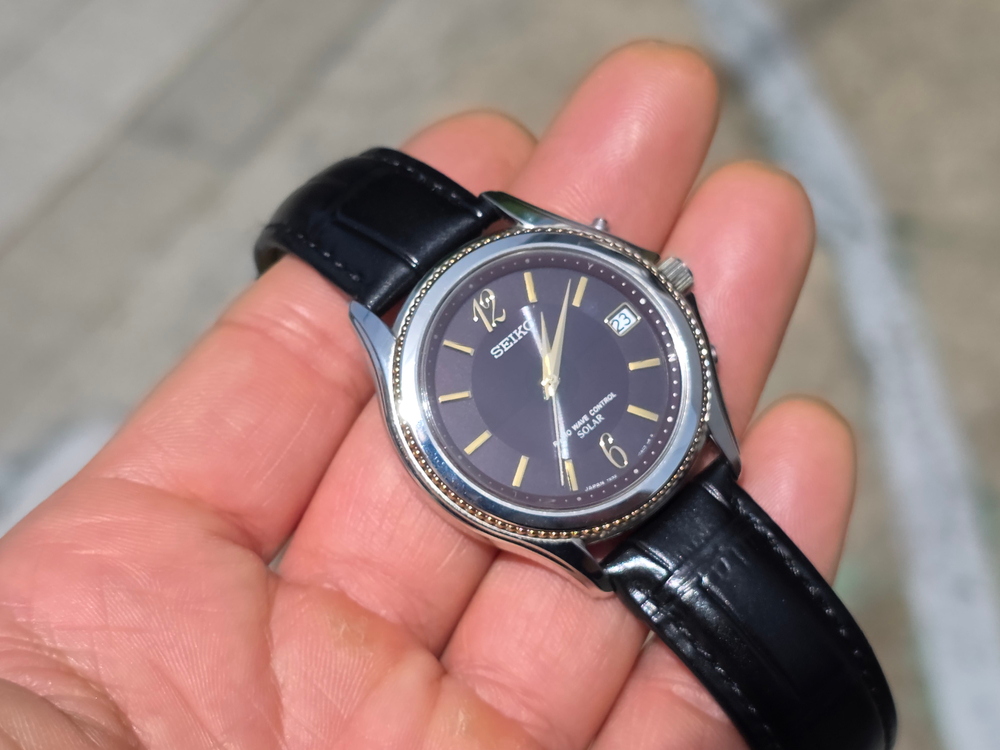 세이코 돌체 SADZ025 초슬림 드레스워치 전파솔라 상태최상~ (정가 120만 원대~) 이미지