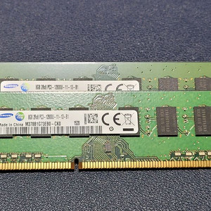 삼성 DDR3 RAM 8G 2개 판매 PC3-12800U 이미지