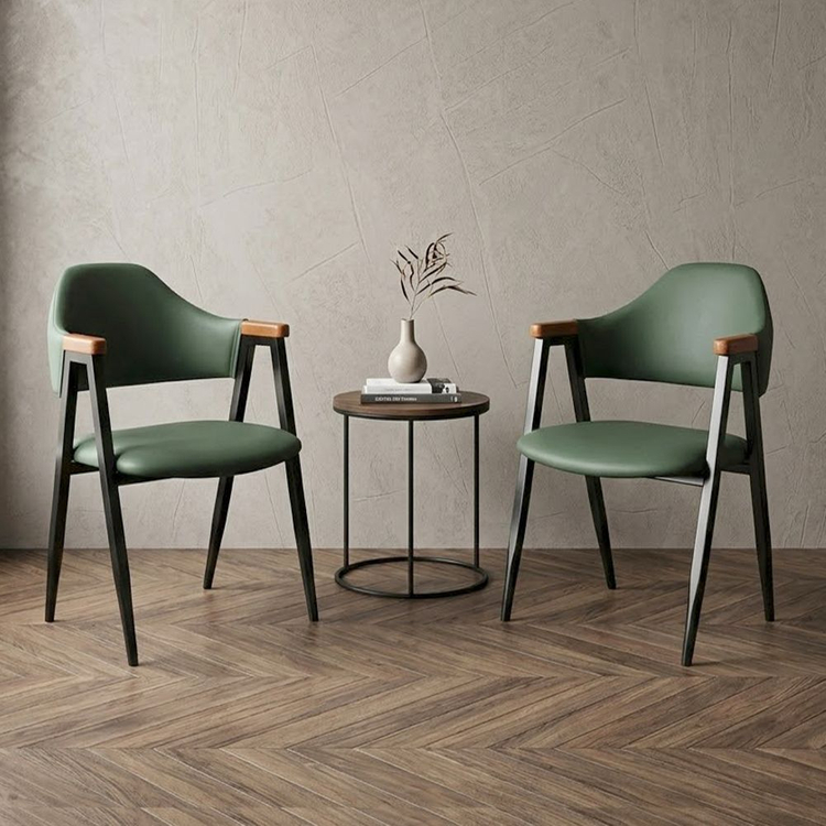 (( 미개봉 새상품 )) 팔걸이형 원목 팔걸이 카페의자, 업소용의자, 식탁의자, 암체어, 업소용체어, 식당의자 이미지