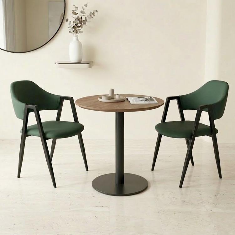 (( 미개봉 새상품 )) 팔걸이형 카페의자, 업소용의자, 식탁의자, 암체어, 업소용체어, 식당의자 이미지