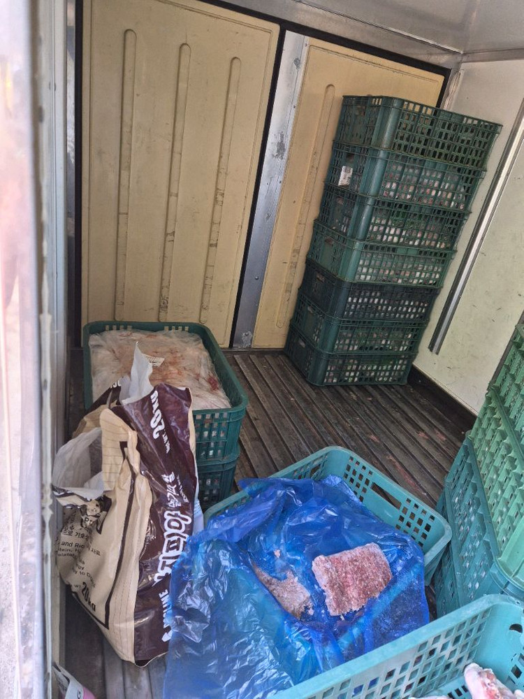 냉장고 트럭용 냉동기 이미지