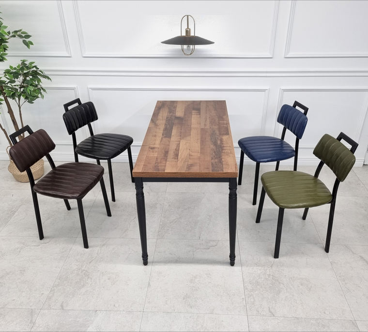 (( 미개봉 새상품 )) 핸들체어, 핸들퀼팅체어, 카페의자, 업소용의자, 식탁의자, 업소용체어,유광PU 이미지