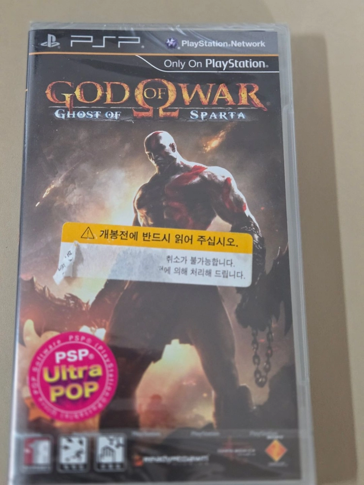PSP 갓오브워 고스트 오브 스파르타 미개봉 팝니다. 이미지