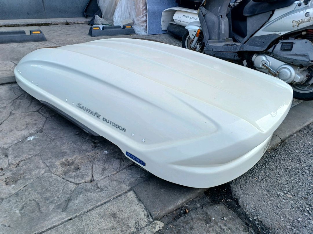 싼타페tm 코토일체형루프박스 블랙,화이트 중고 이미지