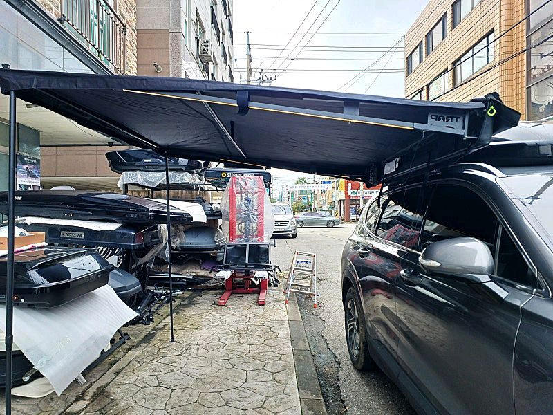 트랩오버랜드,메세타,스토리지웍스 어닝 및 180도.270도 룸텐트등 판매 이미지