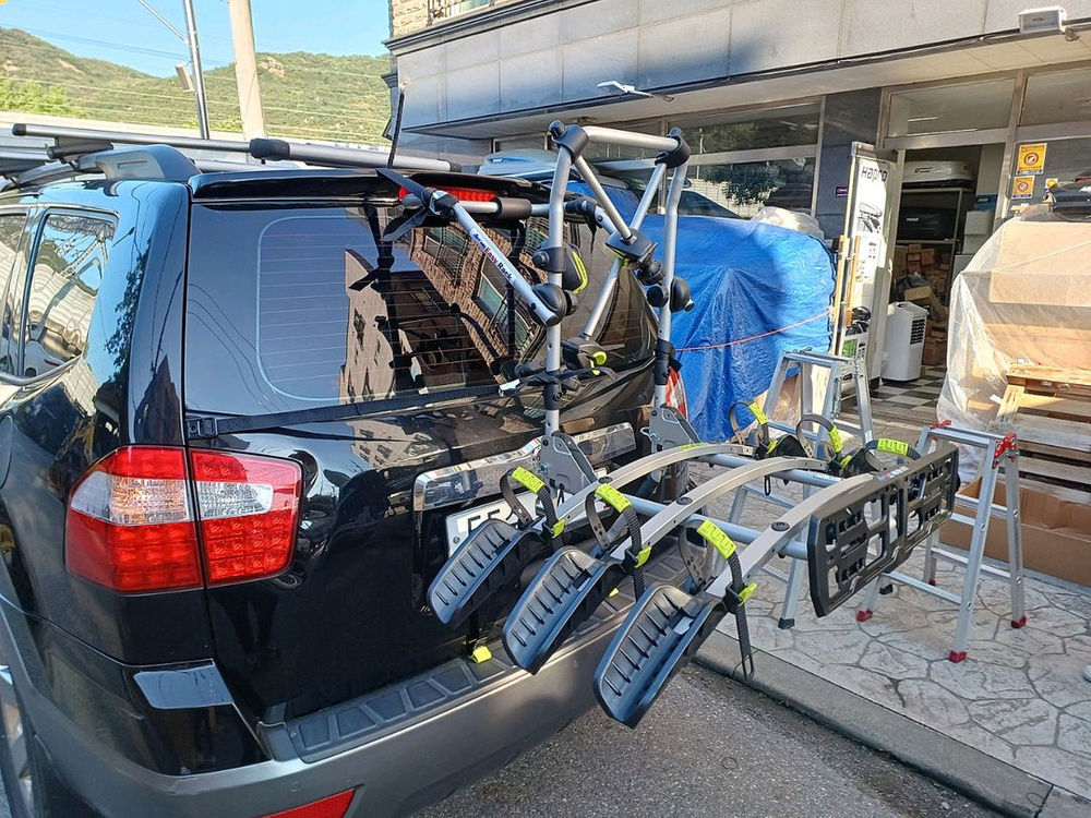 아트원 이지랙2 버즈랙 파일럿2 2대용 후미형자전거캐리어 최저가 새제품 이미지