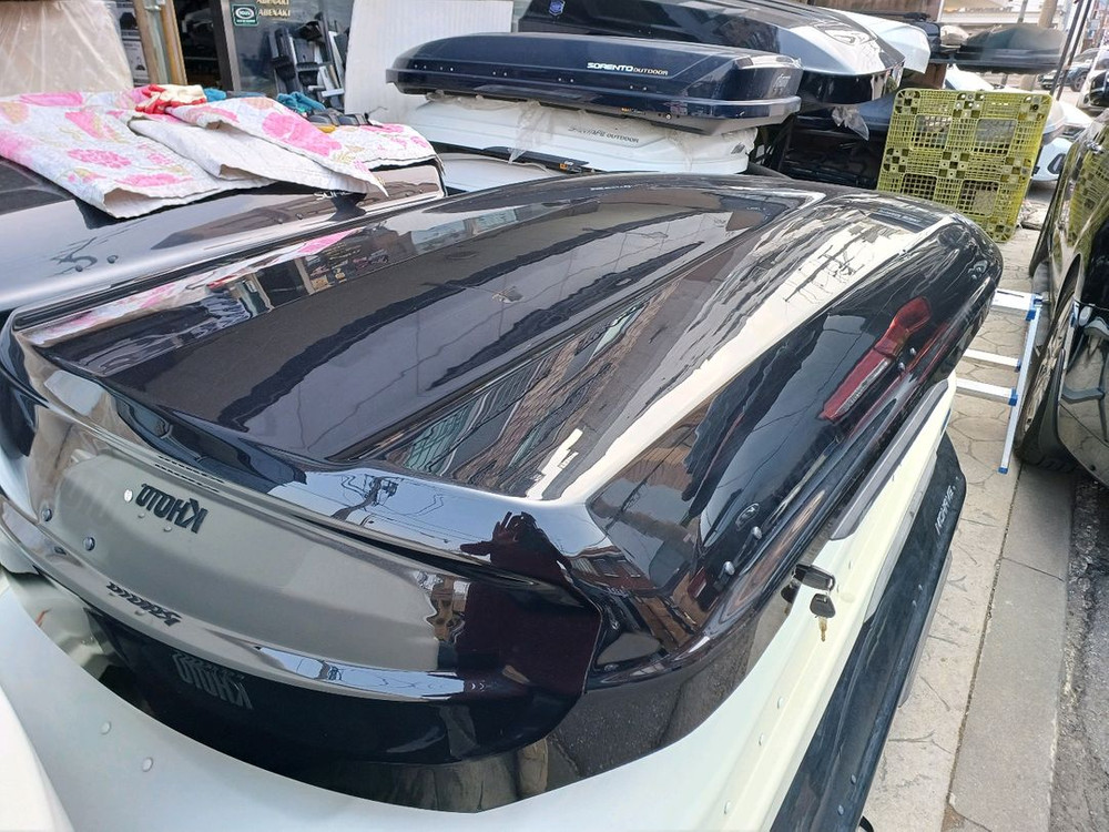 모하비더마스터 코토일체형루프박스 블랙유광 이미지