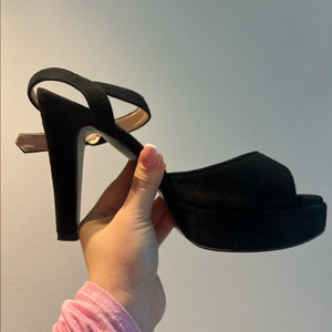 수제화 킬힐 샌들 12cm 가보시4cm 245 이미지