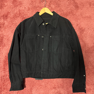 우영미 크롭 데님자켓 이미지