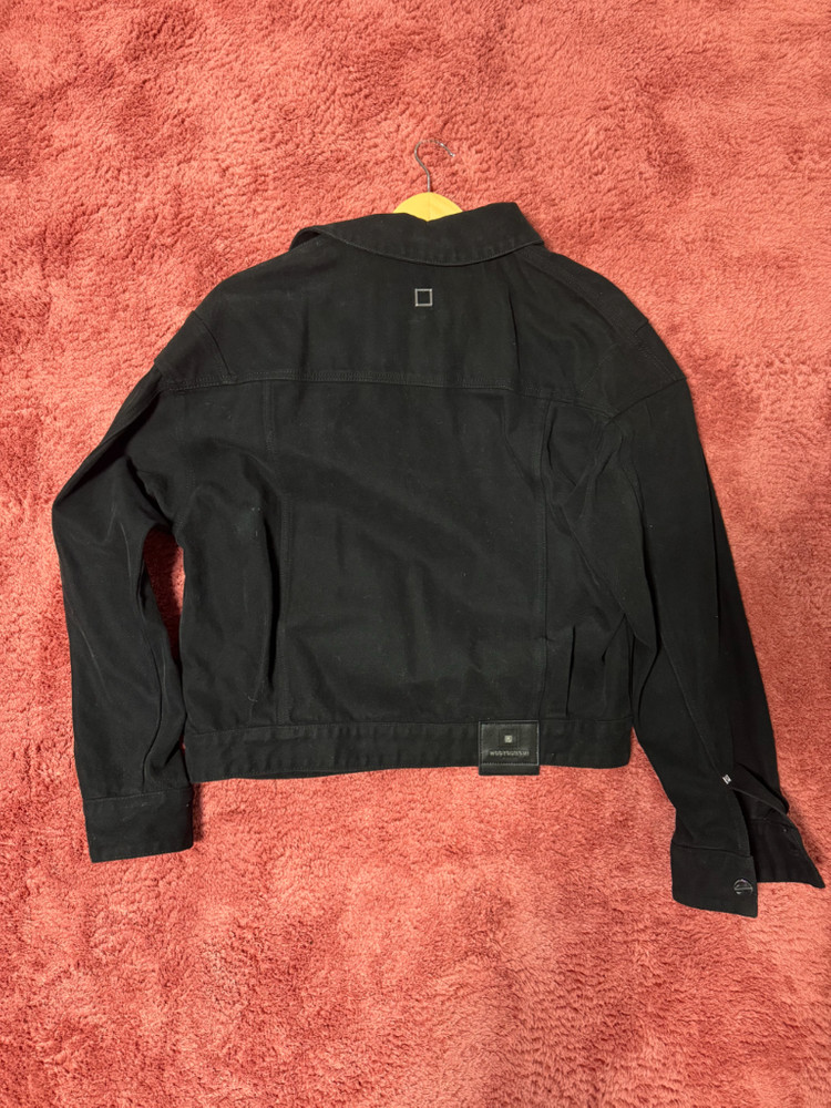 우영미 크롭 데님자켓 이미지