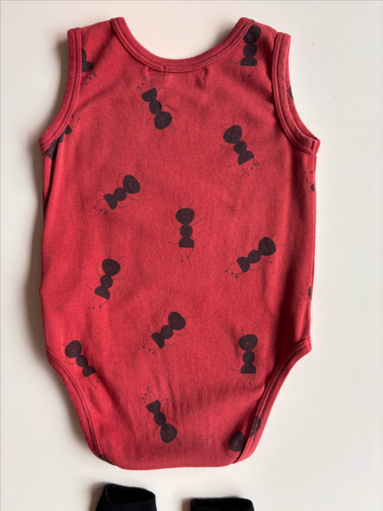 보보쇼즈 12M 바디슈트 (개미패턴) 이미지