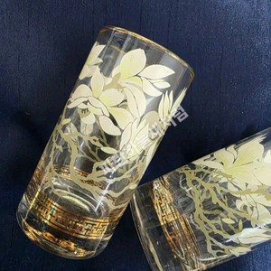 미국산유리컵 2ps리비골든루터스 이미지