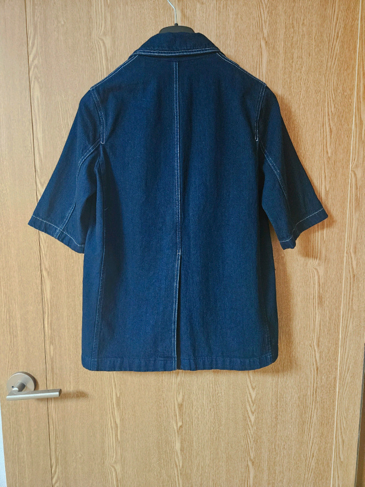 VOV 보브 스티치 데님 반팔 자켓 이미지