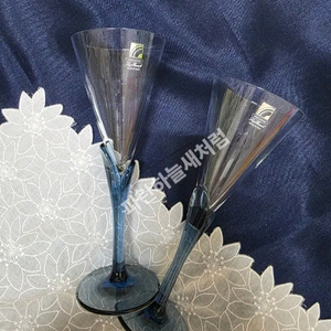 이태리유리컵 21cm/80s크리스탈샴페인잔 이미지