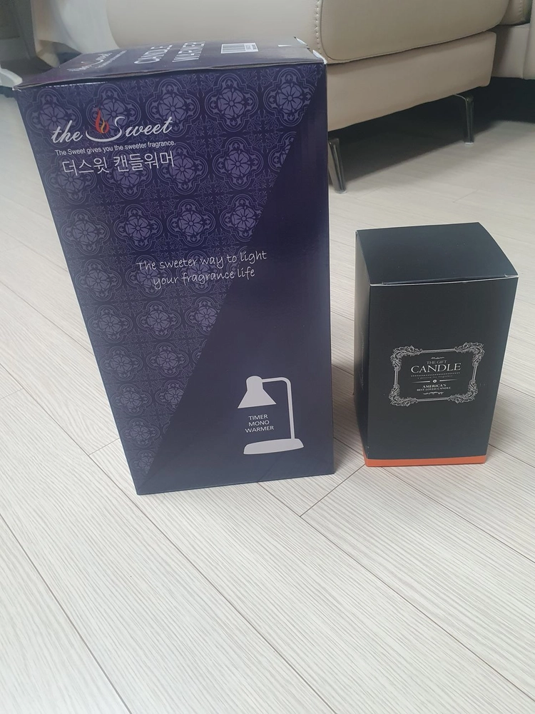 더스윗캔들워머+ 캔들 (새제품) 이미지