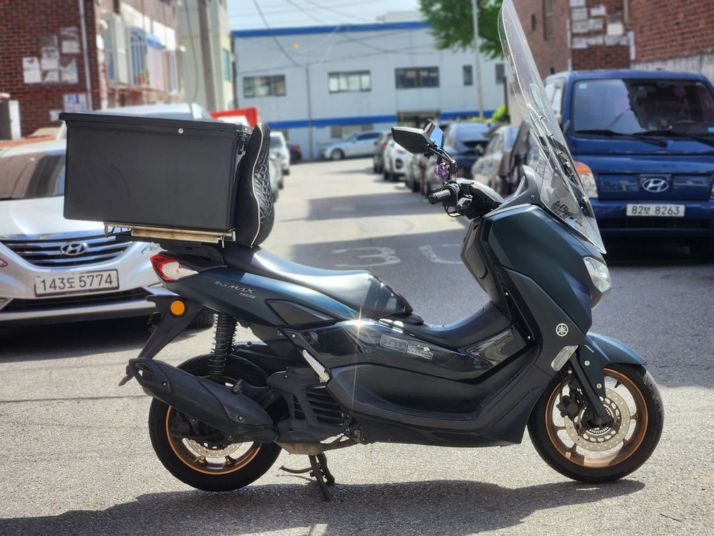 23년식/nmax155cc/배달세팅/카울최상급,주행컨디션최상급매물팝니다! 이미지