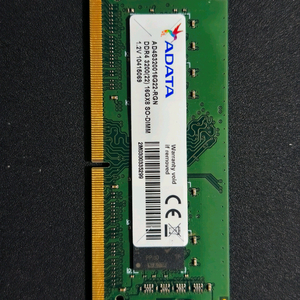 노트북 (랩탑) ADATA DDR4 16GB 램 이미지