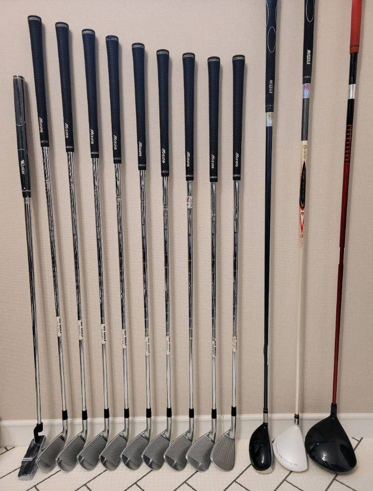+ 미즈노 + 남성용 골프채 풀세트 이미지