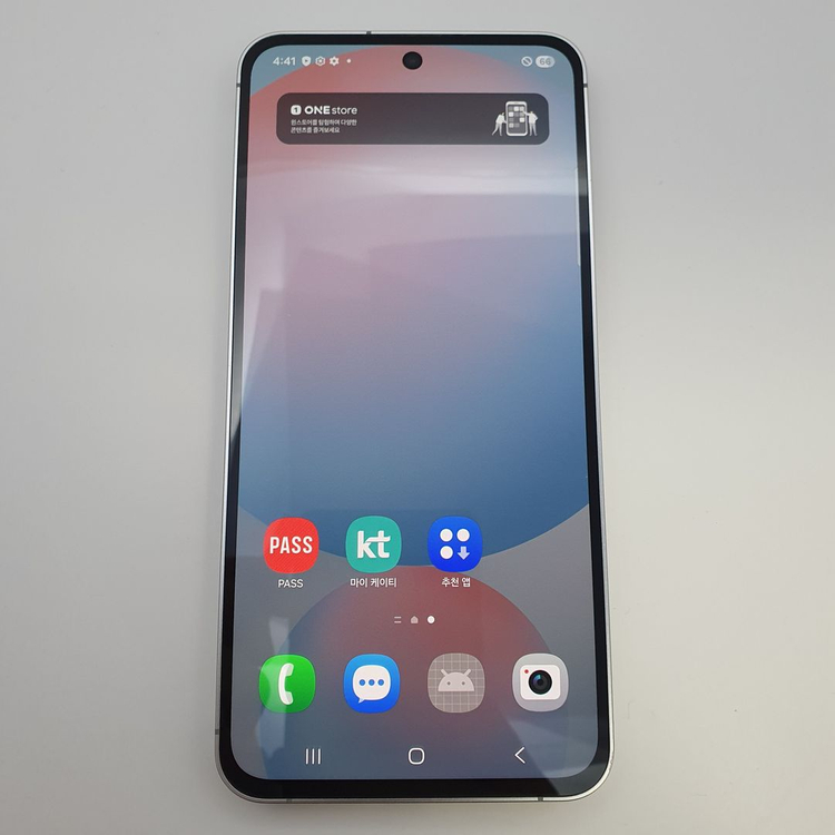 갤럭시 S24FE 블루 깨끗한 S급 공기계 이미지