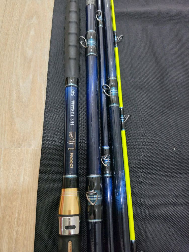 낚시 갈치 외줄 낚시대+전동릴 JS컴퍼니 참라이브H6, 플레이즈3000XP 이미지