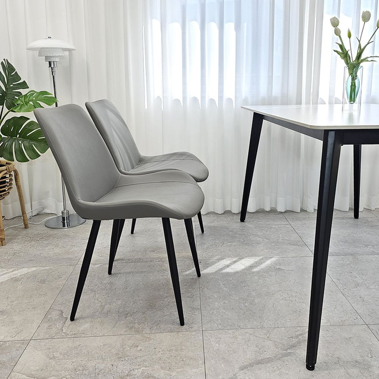 (( 미개봉 새상품 )) 카페의자, 업소용의자, 식탁의자, 커피숍의자, 업소용체어, 유광PU, 식탁의자, 다이닝체어 이미지