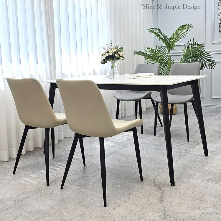 (( 미개봉 새상품 )) 카페의자, 업소용의자, 식탁의자, 커피숍의자, 업소용체어, 유광PU, 식탁의자, 다이닝체어 이미지