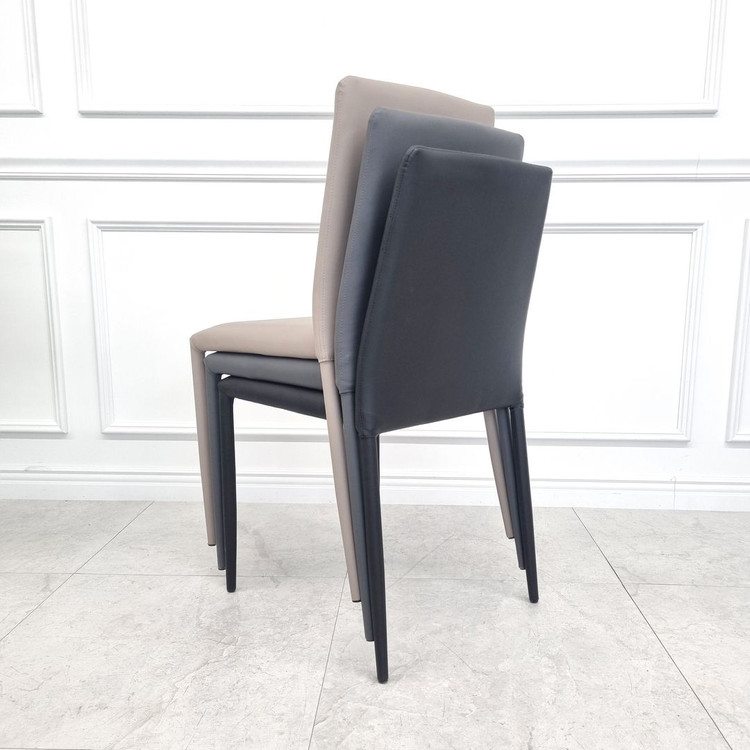 (( 미개봉 새상품 )) 카페의자, 업소용의자, 식탁의자, 토핑체어, 업소용체어, 유광PU, 식탁의자, 다이닝체어 이미지