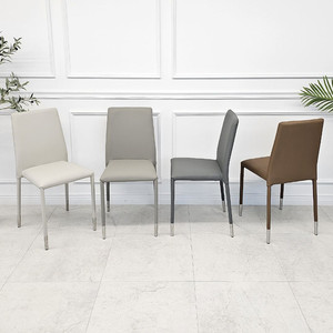 (( 미개봉 새상품 )) 카페의자, 업소용의자, 식탁의자, 토핑체어, 업소용체어, 유광PU, 식탁의자, 다이닝체어 이미지