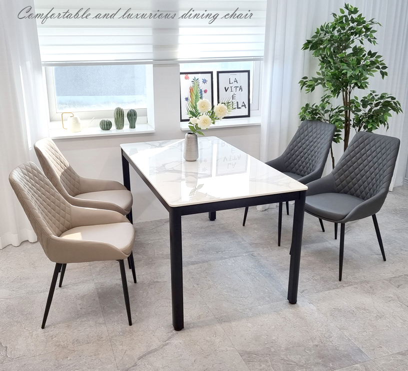 (( 미개봉 새상품 )) 카페의자, 업소용의자, 식탁의자, 다이야체어, 업소용체어, 유광PU, 식탁의자 이미지