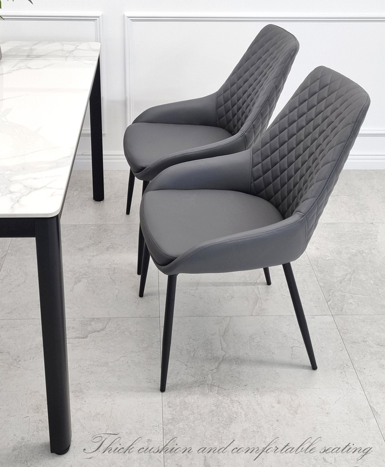 (( 미개봉 새상품 )) 카페의자, 업소용의자, 식탁의자, 다이야체어, 업소용체어, 유광PU, 식탁의자 이미지