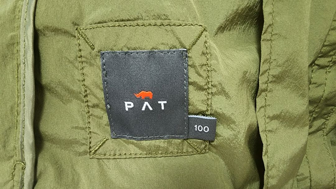 (새거급)PAT(카키색)야상(겸)바람막이(점퍼)100 이미지