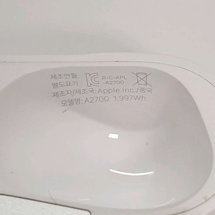 에어팟 프로2 본체 (A2700, 8핀) 이미지