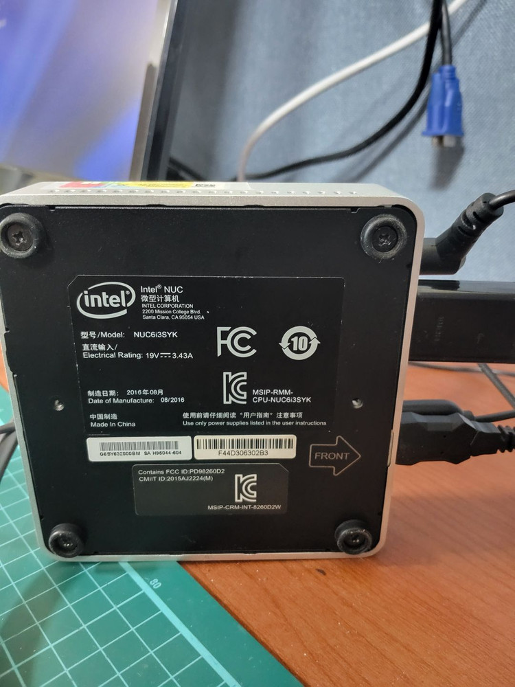 NUC6i3SYK 미니PC 이미지