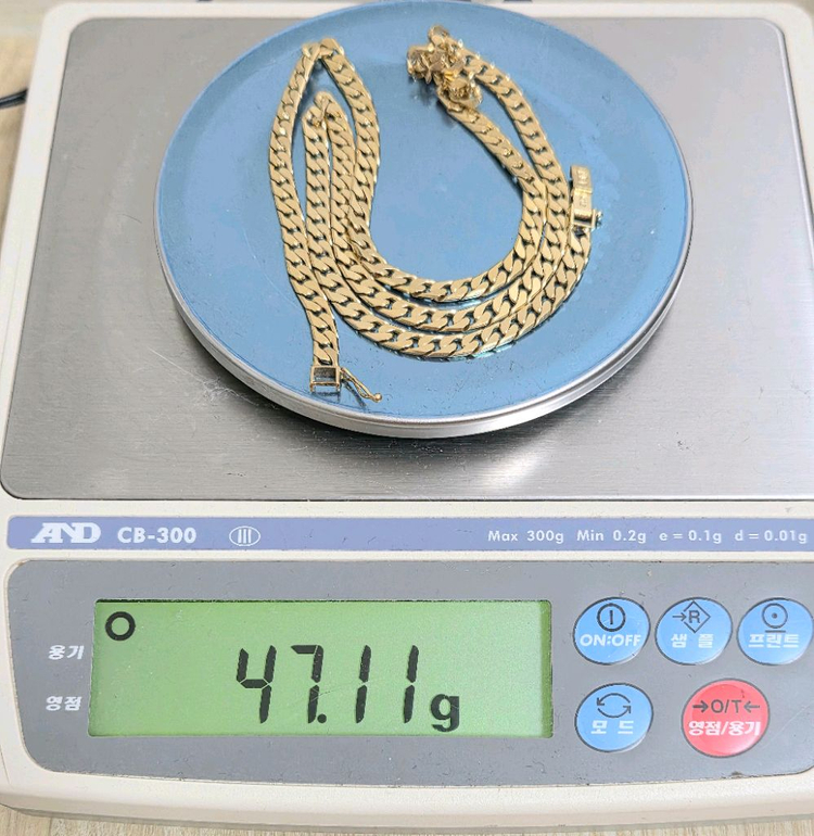 18k체인목걸이,남성목걸이,롱체인목걸이,부산금목걸이 이미지