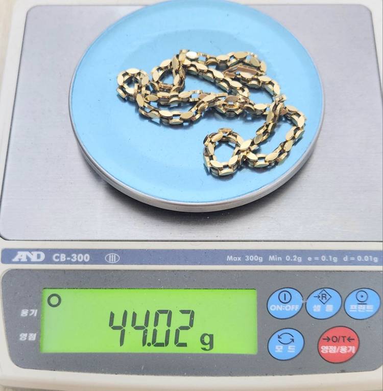 18k목걸이,체인목걸이,할로우목걸이,남성목걸이 이미지