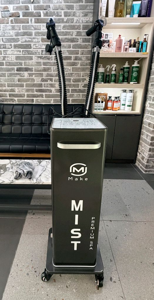 미용실 프리미엄 미스트기 MJ Make MIST SPA (새제품) / 헤어 스티머 고급형 이미지
