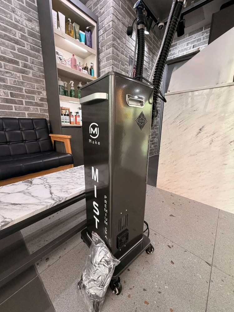 미용실 프리미엄 미스트기 MJ Make MIST SPA (새제품) / 헤어 스티머 고급형 이미지