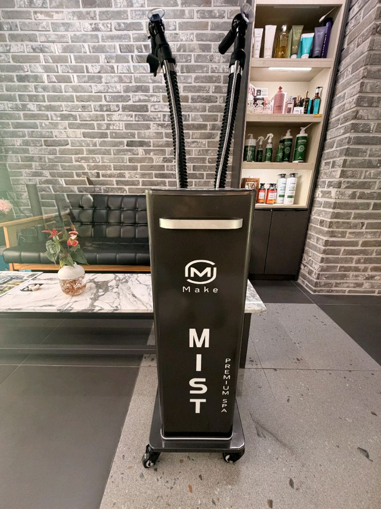 미용실 프리미엄 미스트기 MJ Make MIST SPA (새제품) / 헤어 스티머 고급형 이미지