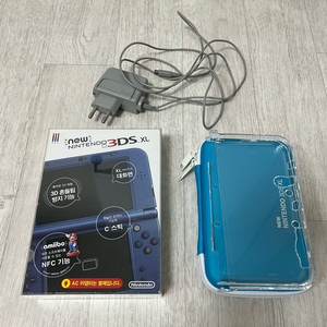 닌텐도 new 3ds xl 정발 블루 풀박스 이미지