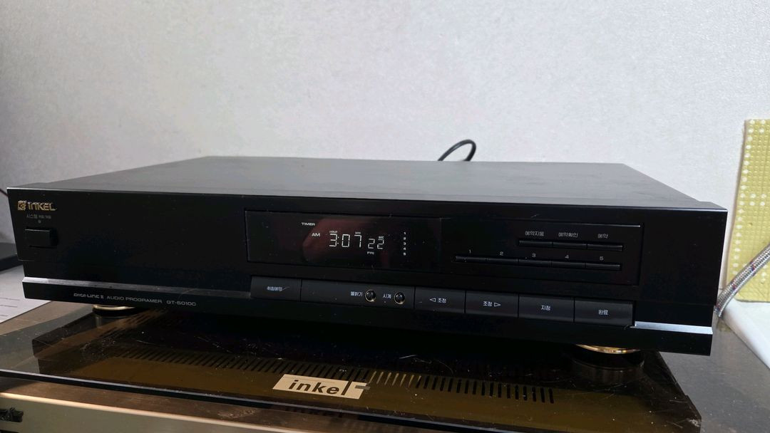 인켈 GT-5010C 오디오 프로그램머입니다 이미지