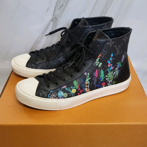 루이비통 플로랄 남성 265 스니커즈 컨버스 남자 신발 운동화 하이탑 이미지