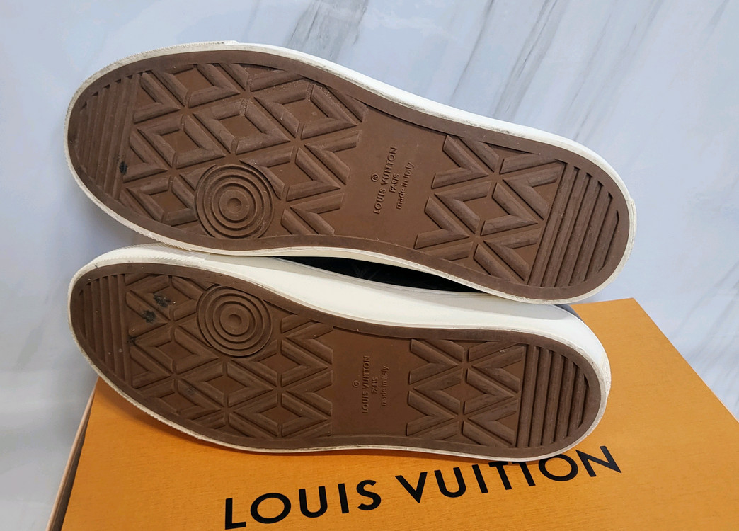 루이비통 플로랄 남성 265 스니커즈 컨버스 남자 신발 운동화 하이탑 이미지