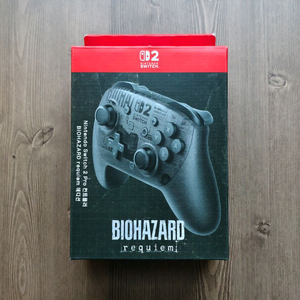 닌텐도 스위치2 프로콘2 바이오하자드 레퀴엠 에디션 미개봉 이미지