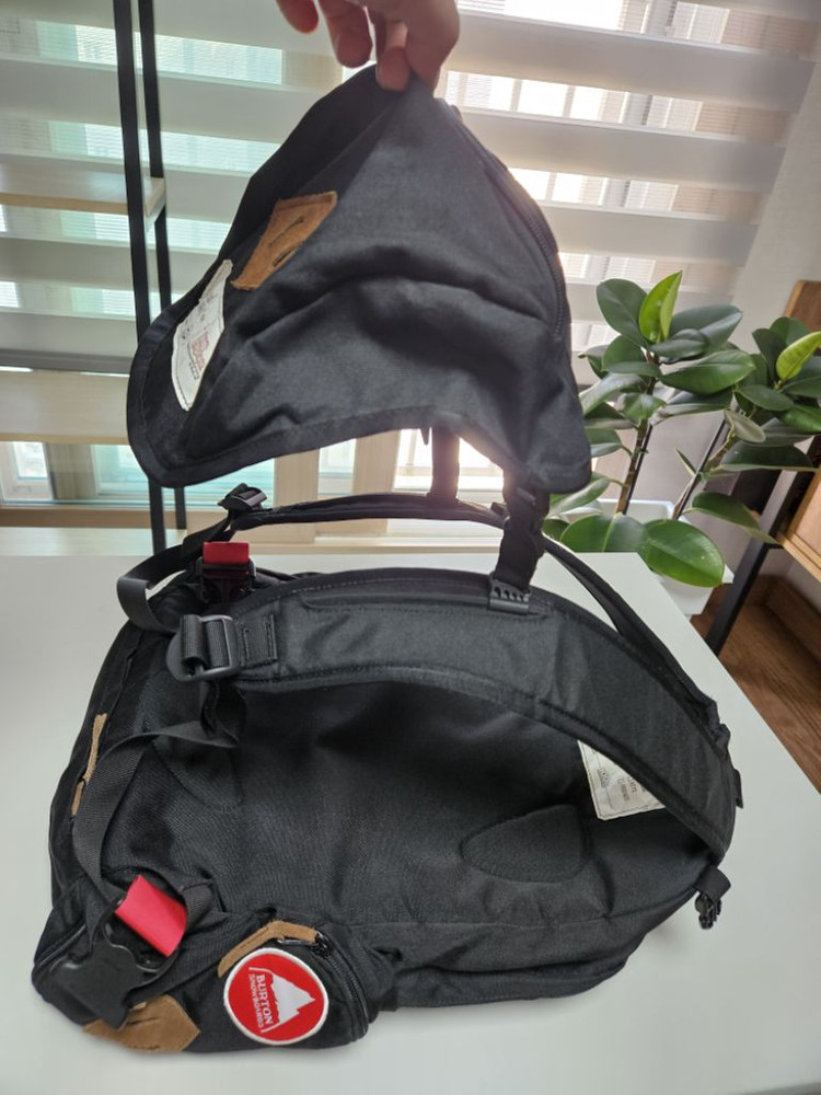 버튼 하이캐스케이드 슈레드 스카우트 백팩 트루블랙 이미지