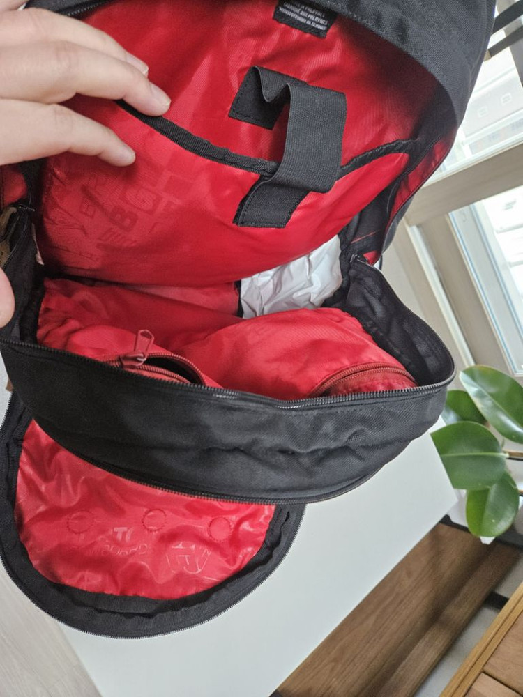 버튼 하이캐스케이드 슈레드 스카우트 백팩 트루블랙 이미지