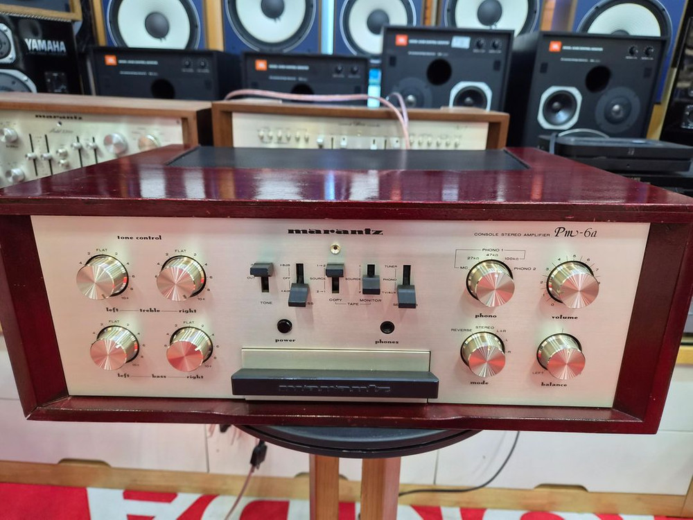 마란츠 PM-6A 인티앰프/마란츠PM6/오리지날우드케이스/재입고 이미지