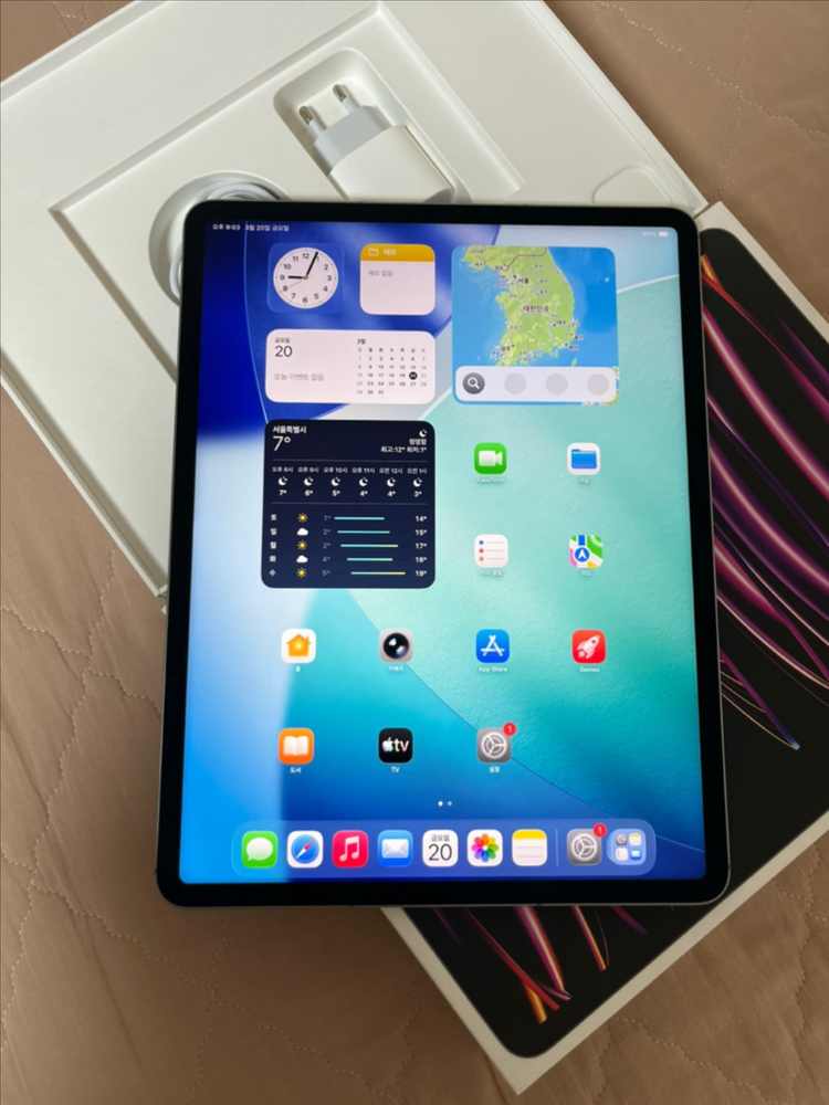 아이패드프로6 M2 12.9인치 512GB 5G 셀룰러 이미지