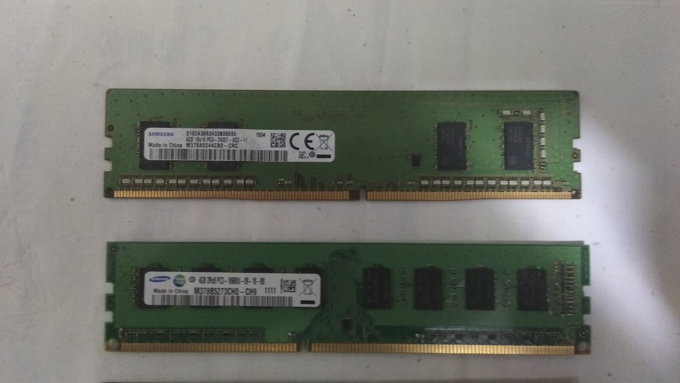 인텔 i5-7500 본체세트 / i3-8100(2개) / 삼성 램 등 부품 일괄정리 이미지